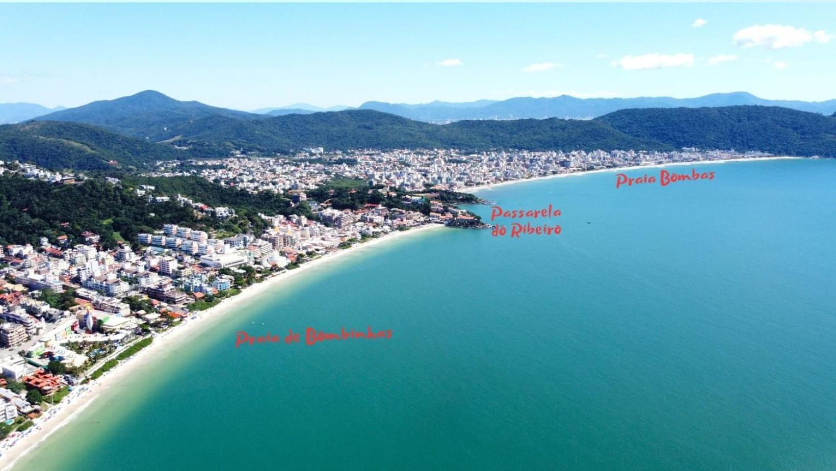 1079 - Apartamento Com Vista Para O Mar Em Bombinhas Dış mekan fotoğraf